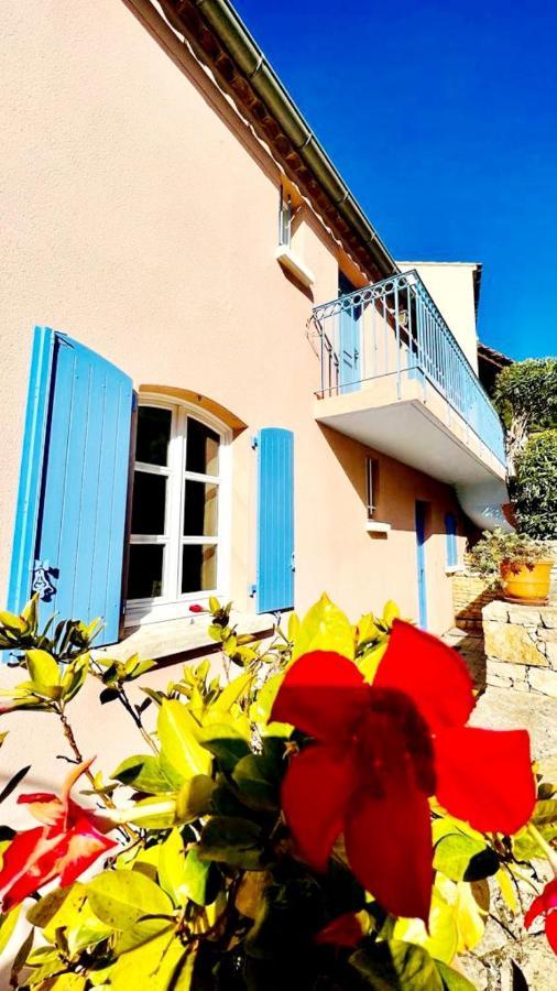 Hameau Des Amandiers Vue Mer - Piscine, Golf Et Tennis Prive Saint-Cyr-sur-Mer Luaran gambar